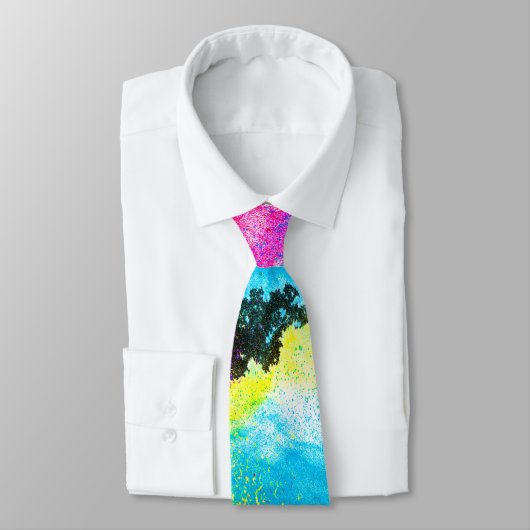 Cravate Poussière arc-en-ciel (Attaché)