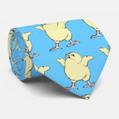 Cravate Poussin heureux (Roulé)