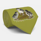 Cravate Poussins de perdrix de Chukar (Roulé)