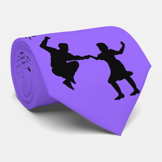 Cravate Pouvez vous danser (Roulé)