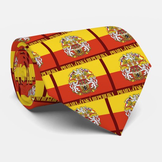 Cravate Prague (Prague) (Roulé)