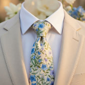 Cravate Prairie du Campanule bleue