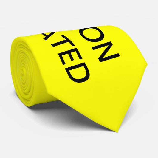 CRAVATE PRÉCAUTION INSTRUITE (Roulé)