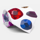 Cravate Precious Gems - Men's Custom Necktie (Roulé)