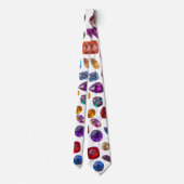 Cravate Precious Gems - Men's Custom Necktie (Dos)