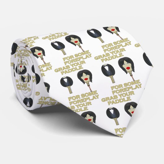 Cravate Préliminaires de ping-pong (Roulé)