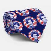 Cravate Première Dame Nancy Reagan Stars and Stripes (Roulé)