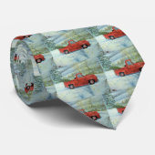 Cravate Prendre l'arbre pour Noël (Roulé)