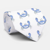 Cravate Présent mignon unique de cadeau de crabe (Roulé)