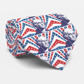 Cravate président George Washington (Roulé)