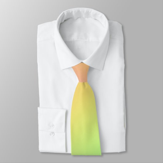 Cravate Pretty Pastel Rainbow Gradient Wedding Neck Tie (Attaché)