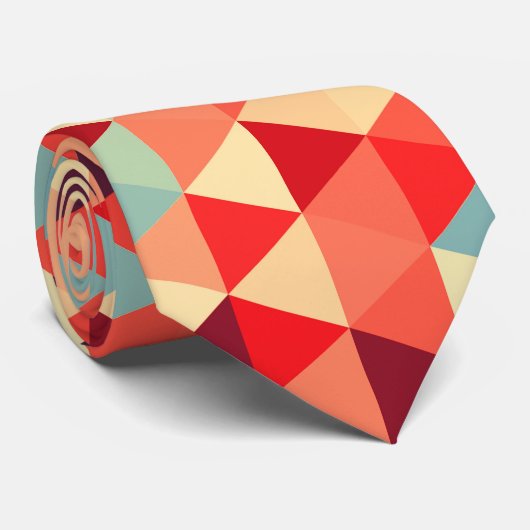 Cravate Pretty triangle pattern II + your ideas (Roulé)