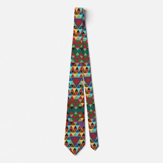 Cravate Pretty triangle pattern III + your ideas (Devant)