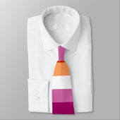 Cravate Pride lesbienne (Attaché)