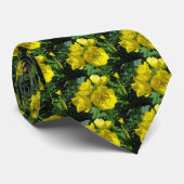 Cravate Primroses Jaunes - Sundrops (Roulé)