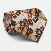 Cravate PRINCESS PENTHESILEA COMME CHEVALIER MÉDIÉVAL Hera (Roulé)