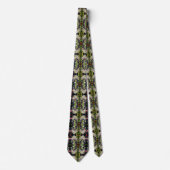 Cravate Printemps Crabapple Blossoms Motif Abstrait (Devant)