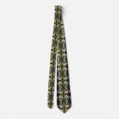 Cravate Printemps Crabapple Blossoms Motif Abstrait (Dos)