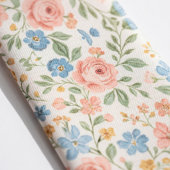 Cravate Printemps pastel délicat