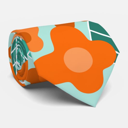 Cravate Printemps scandinave (Roulé)