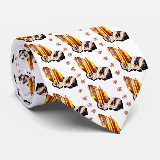 Cravate "Prions" Cecktie (Roulé)