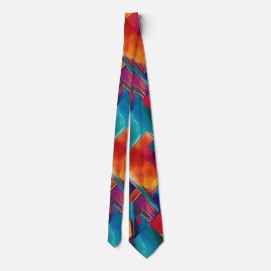 Cravate Prism multicolore (Dos)