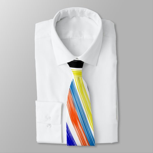 Cravate "Prisma Wave" Tie (Attaché)