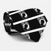 Cravate prisonnier de guerre+Drapeau de MIA (Roulé)