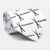 Cravate Produits de batteur ! (Roulé)