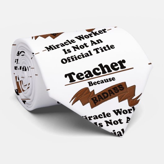 Cravate Professeur (Roulé)