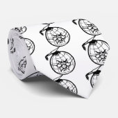 Cravate Professeur de géographie, professeur du monde de (Roulé)