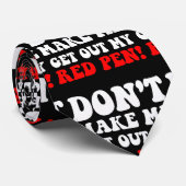 Cravate professeur drôle (Roulé)