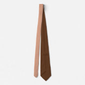 Cravate Professionnel Moderne Simple Tumbleweed Color (Dos)