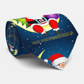 CRAVATE PROFESSIONNELLE DE PÈRE NOËL D'IMPÔTS D'EA (Roulé)