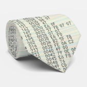 Cravate Programmation du code source informatique (Roulé)
