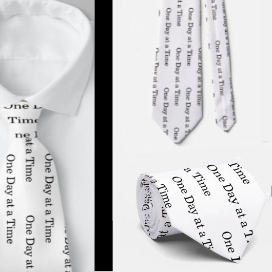 Cravate Programme en une journée 12 étapes