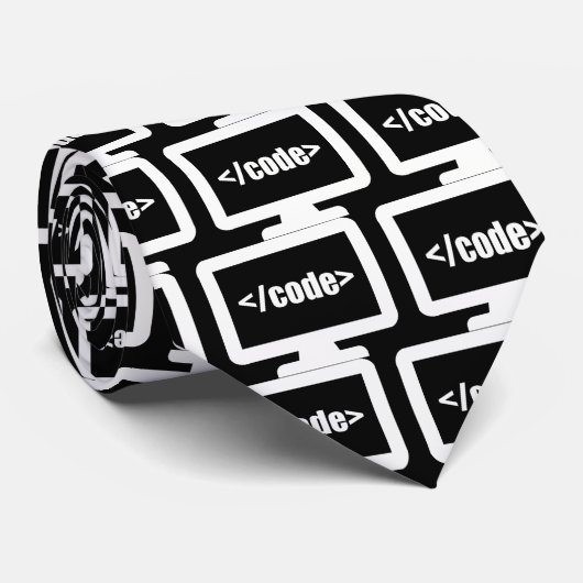 Cravate Programmeur (Roulé)