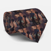 Cravate Projectioniste de cinéma, Vintage Business (Roulé)