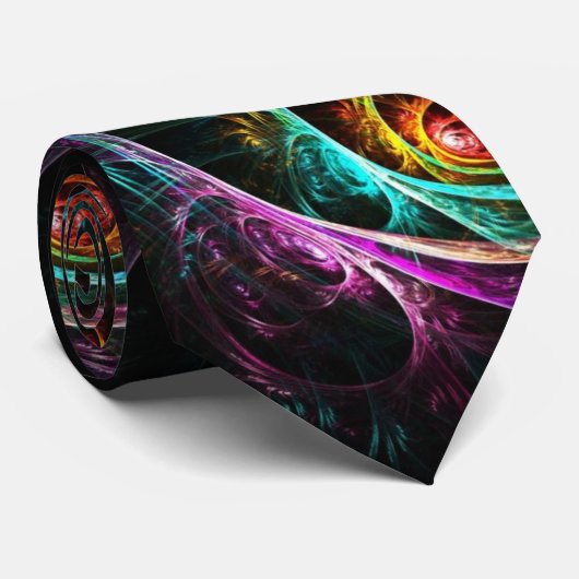 Cravate prolifique de fractale de Pulchritude (Roulé)