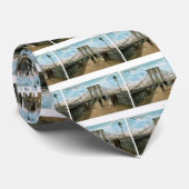 Cravate Promenade de pont de Brooklyn, New York City (Roulé)