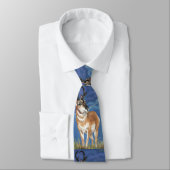 Cravate Pronghorn Antelope Observation Storm Faune Art (Attaché)
