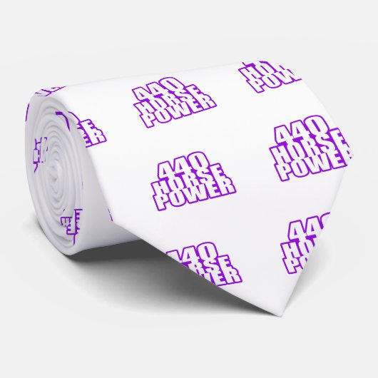 Cravate prune 440 fous mopar (Roulé)