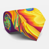 Cravate Psychédélique (Roulé)