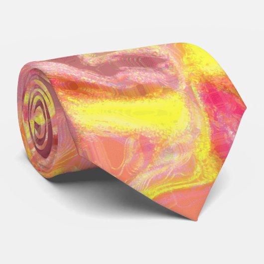 Cravate psychédélique 2 (Roulé)