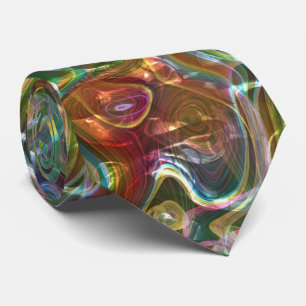 Cravate Psychédélique Soixante-Seize Hippy 60s Neckties Cr