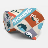 Cravate Psychiatre Professionnel Iconique Conçu (Roulé)