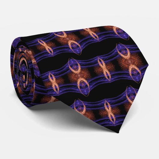 CRAVATE PSYTIES FRACTALES (Roulé)