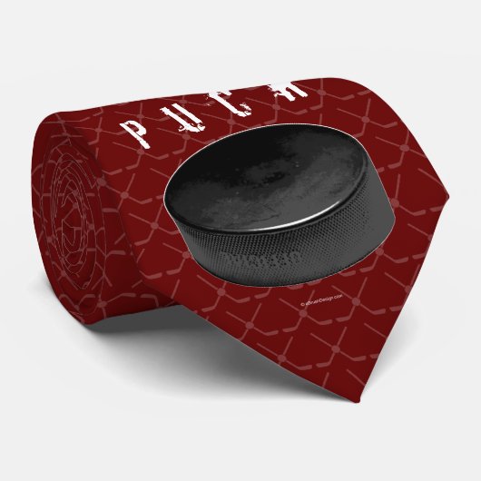 CRAVATE PUCK (Hockey) (Roulé)