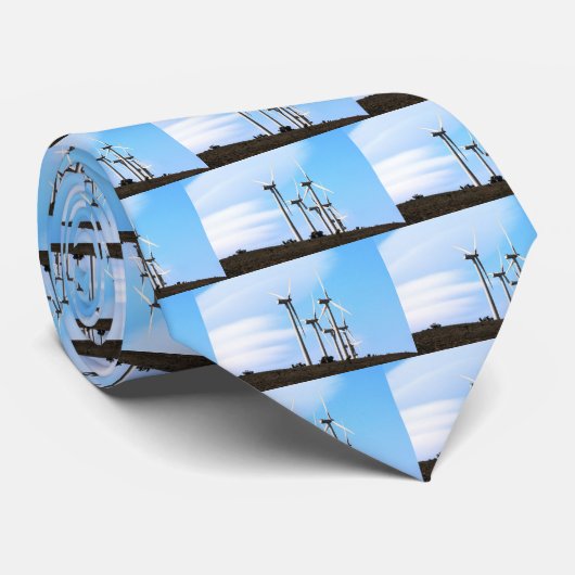 Cravate Puissance éolienne (2) (Roulé)