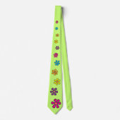 Cravate Puissance super des fleurs hippie (Devant)